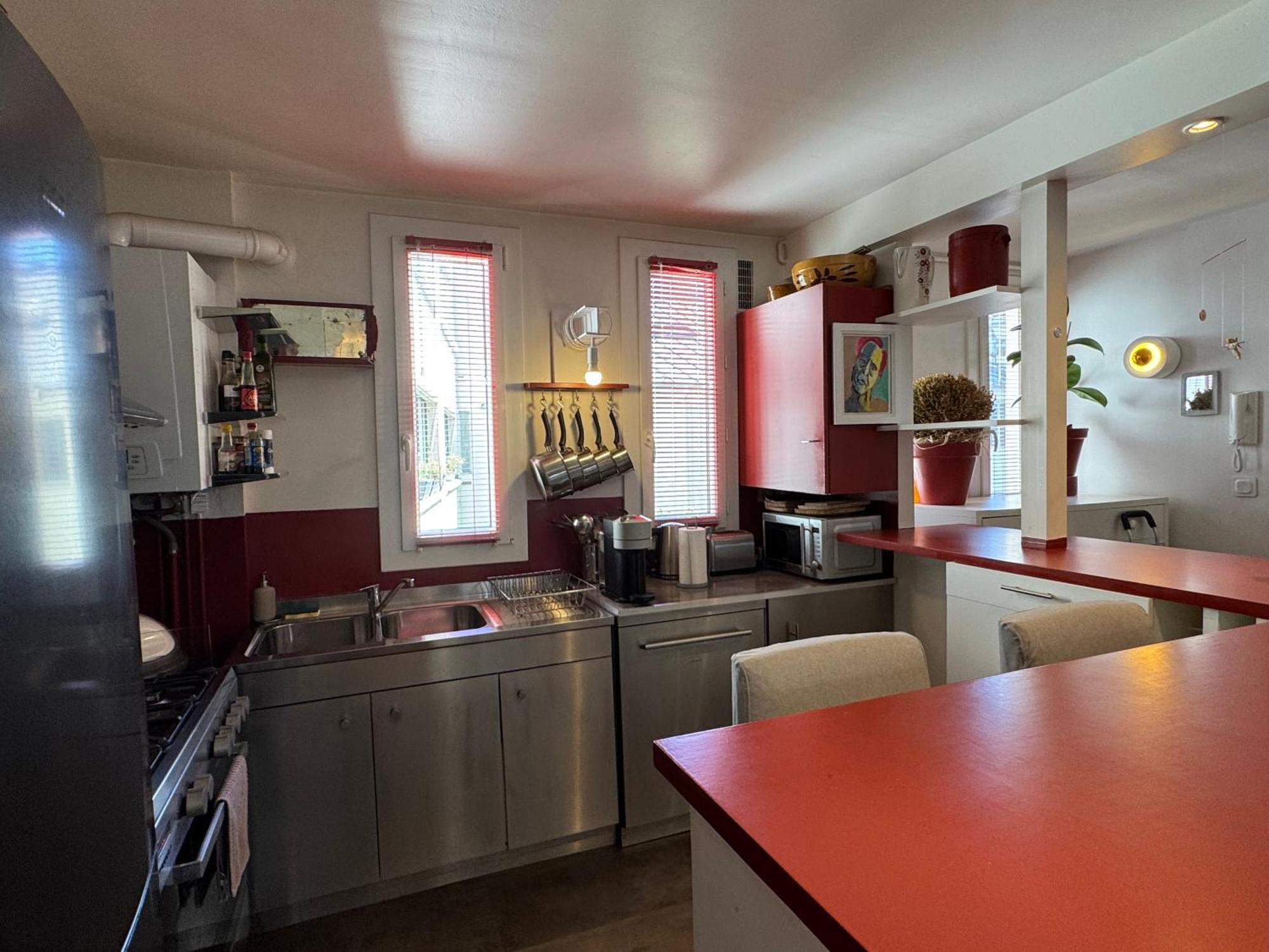 Red Flat Paris Leilighet Eksteriør bilde