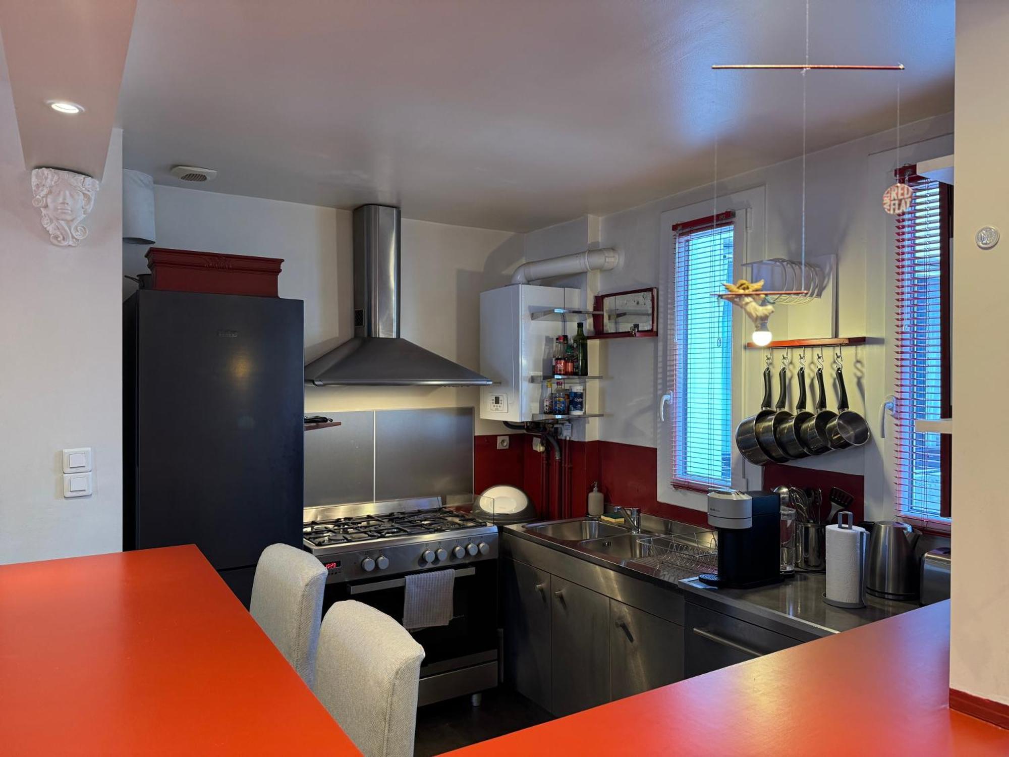 Red Flat Paris Leilighet Eksteriør bilde