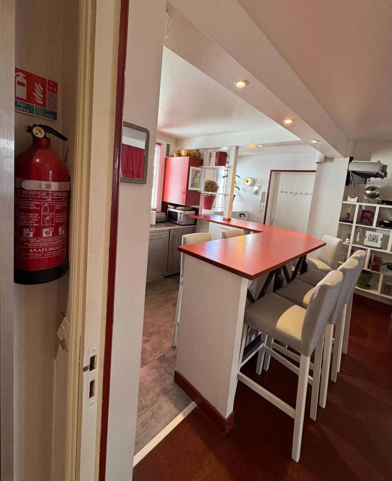 Red Flat Paris Leilighet Eksteriør bilde